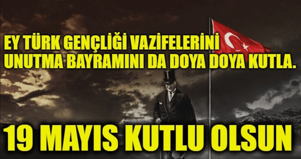 19 Mayıs Kutlu Olsun