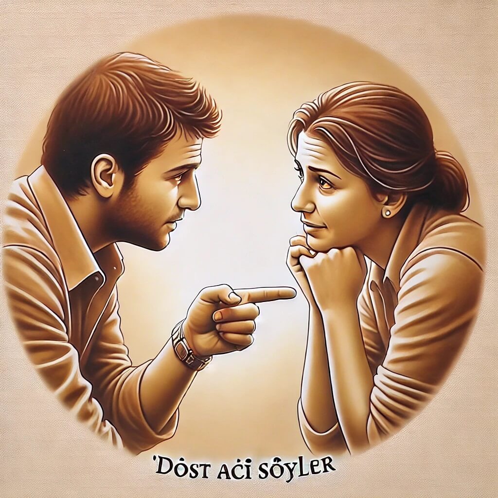 dost acı söyler 