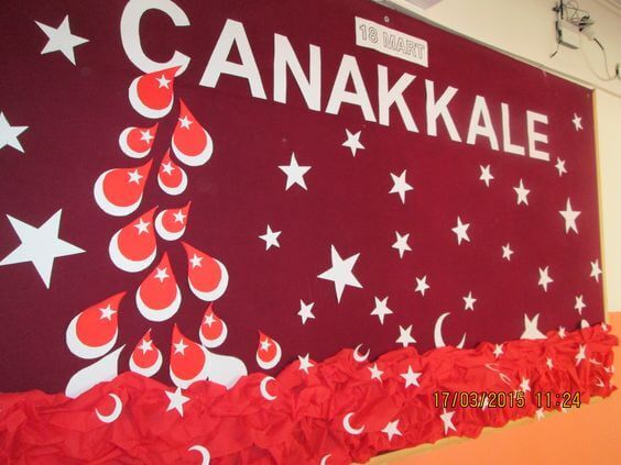 18 Mart Çanakkale Zaferi Pano Çalışmaları