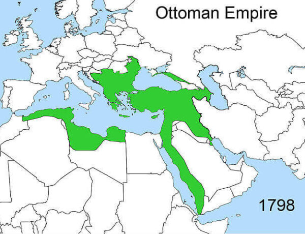 18. Yüzyıl Sonlarında Osmanlı İmparatorluğu’nun Sınırları ve Coğrafi Yayılımı