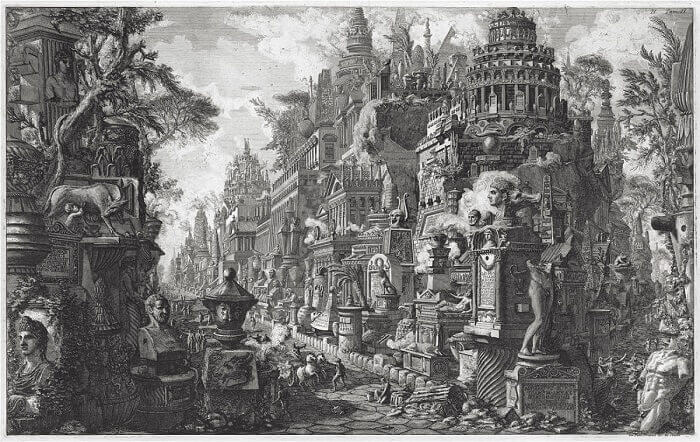 Giovanni Battista Piranesi'nin Meşhur Eserlerinden Birisi