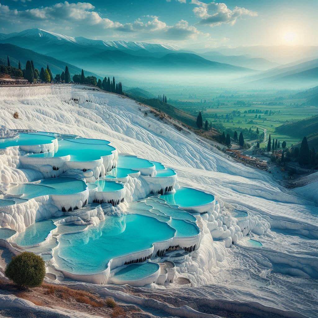 Pamukkale Travertenleri