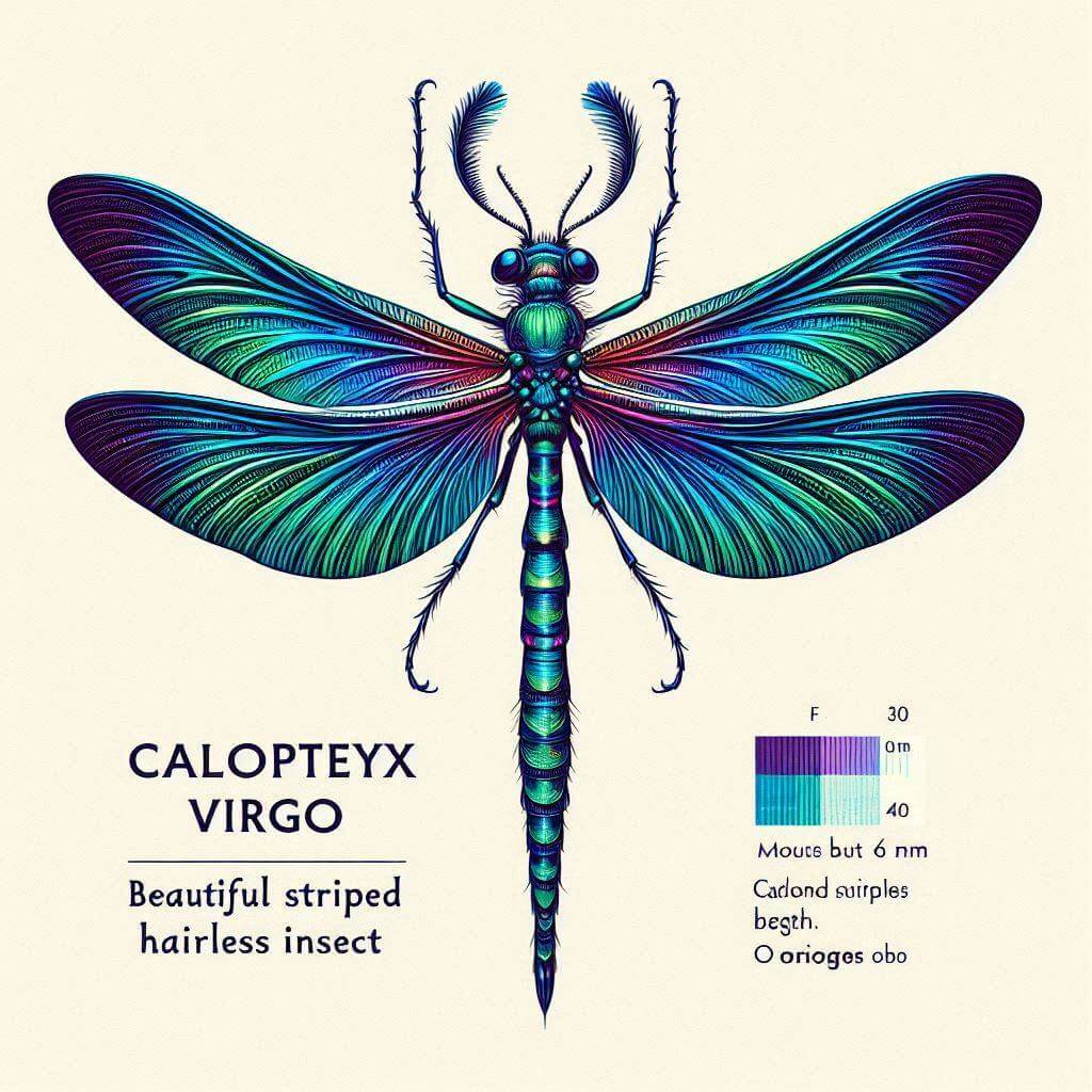 Güzel Kızböceği (Calopteryx virgo)